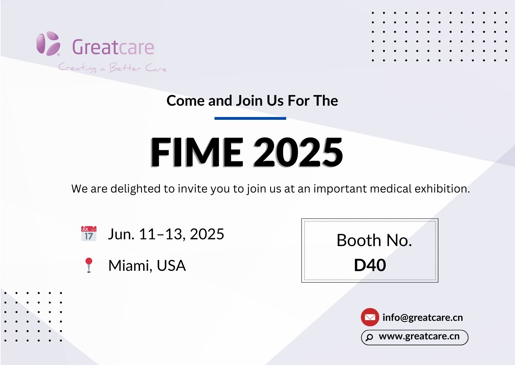 اعلامیه نمایشگاه - FIME 2025